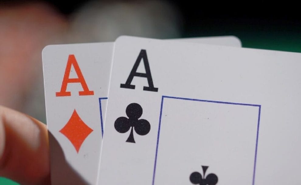 An ace pair hand
