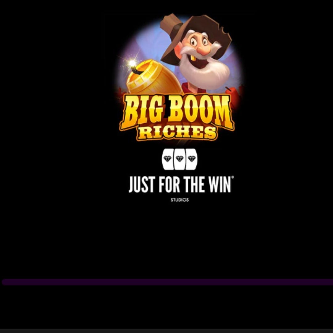 Big Boom Riches online slot game screenshot.