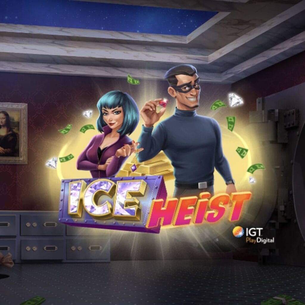 Title page for Ice Heist by IGT