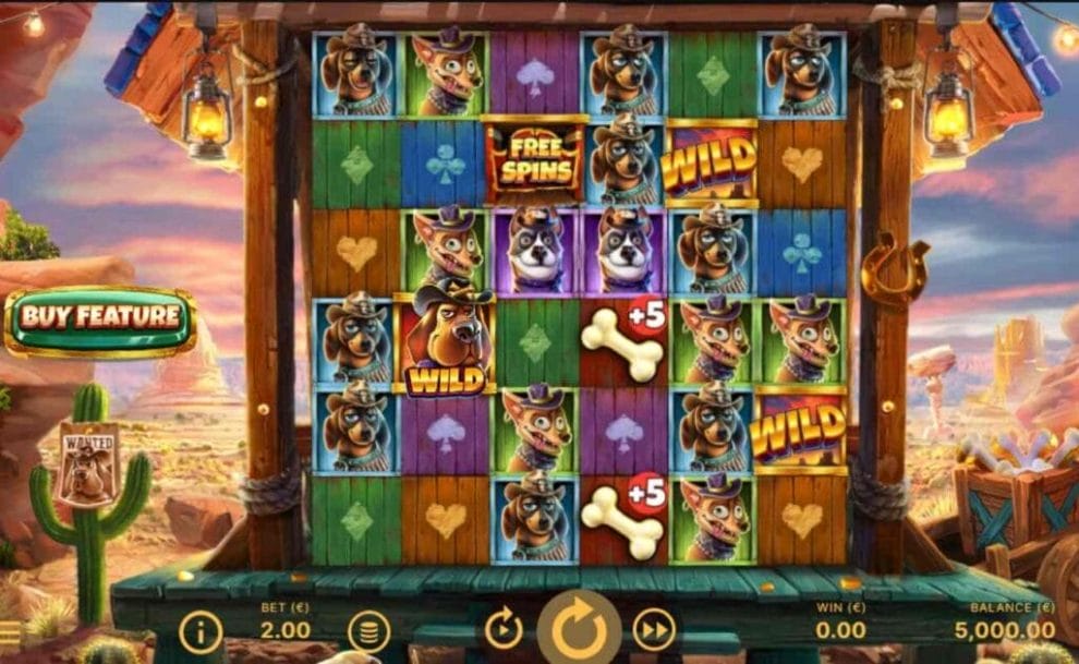 gameplay and features of the Busters Bones online slot game by NetEnt