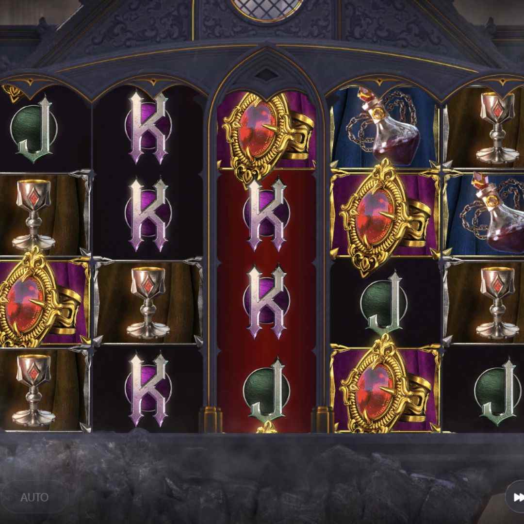 Normal reel spin of Dracula Awakening by Red Tiger.