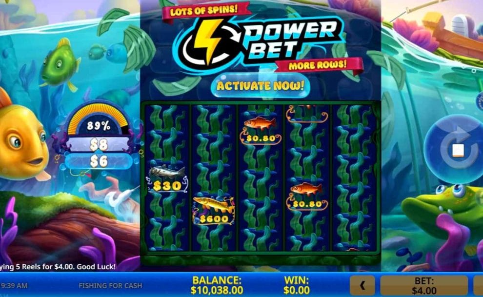 Review Fishing For Cash (High 5 Games) Online