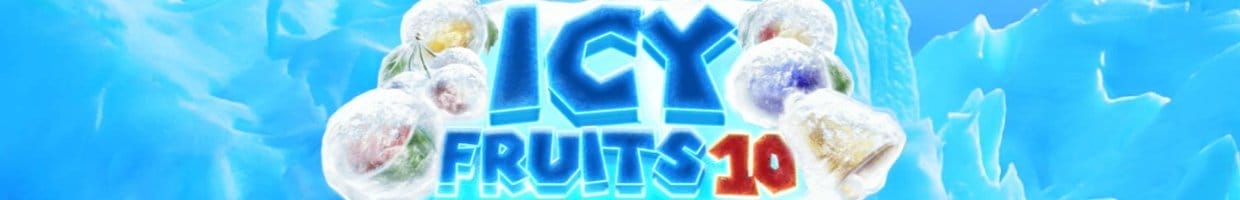The Icy Fruits 10 title screen.