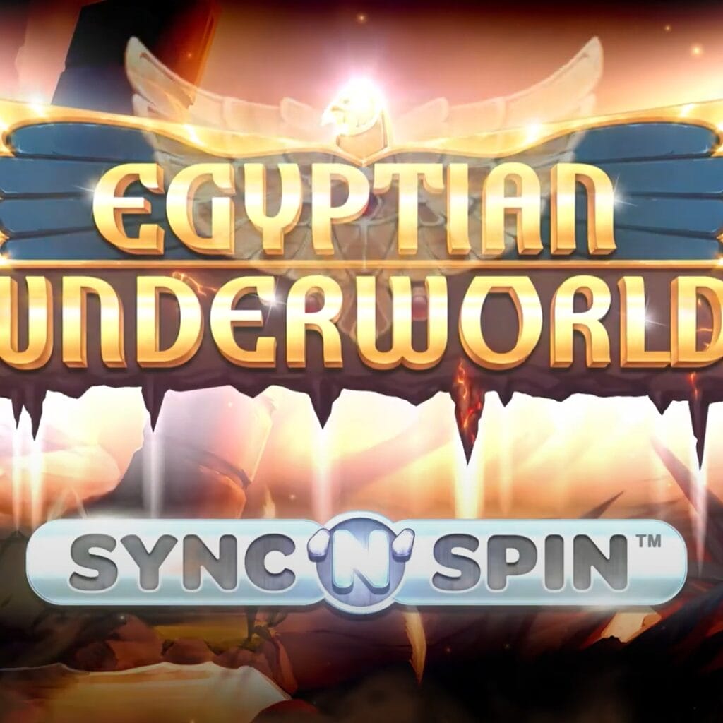 Gameplay in Egyptian Underworld Sync 'N' Spin by Greentube