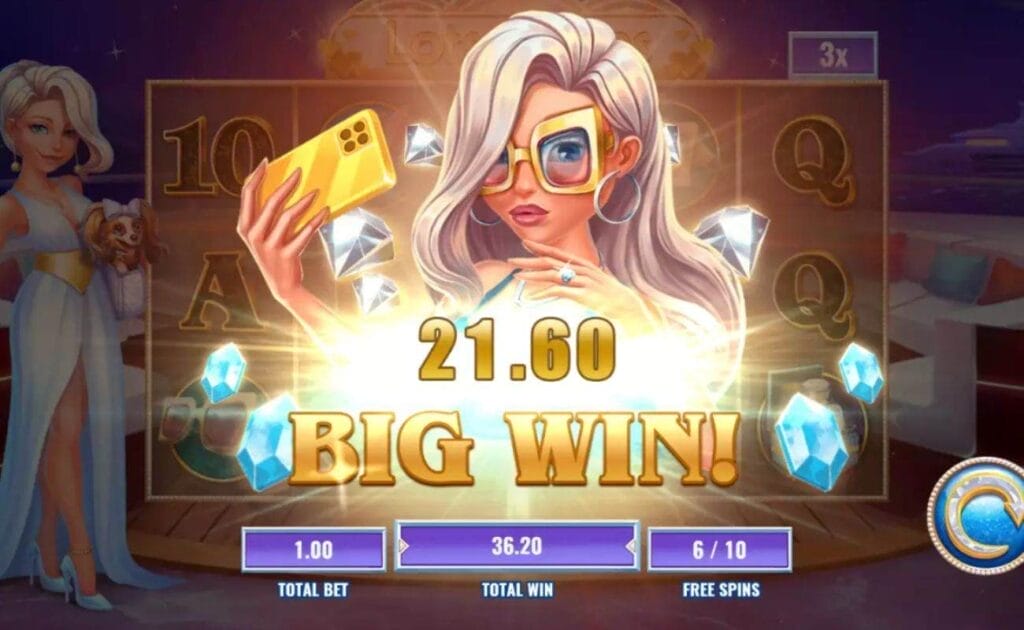 gameplay of the Lots of Likes online slot game by IGT