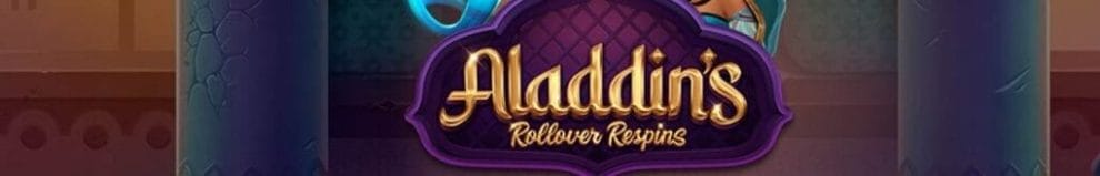Gameplay in online slot Aladdin's Rollover Spins by Armadillo Studios