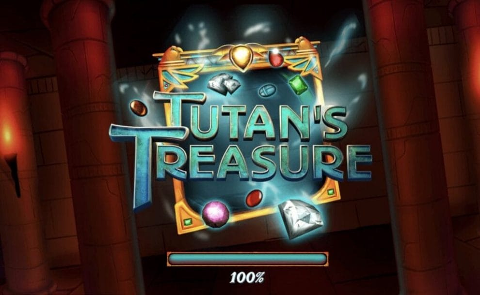Gameplay in Tutan's Treasure by Slingo