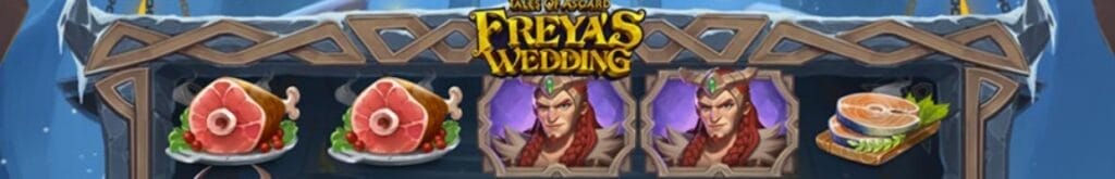 Tales of Asgard: Freya’s Wedding casino game reels.