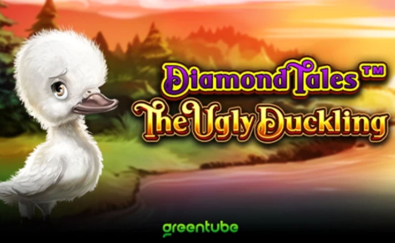 Diamond Tales: The Ugly Duckling logo with a white duckling.