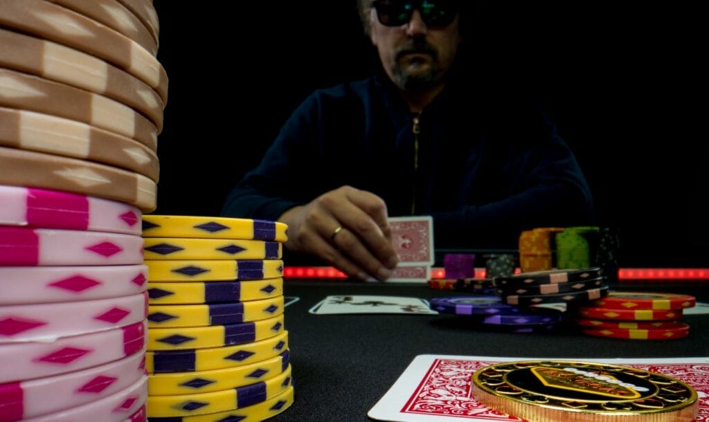 A high-stakes Texas Hold’em poker player.