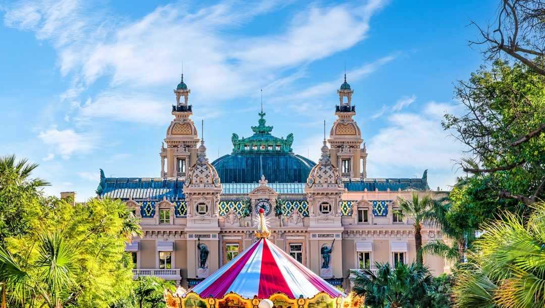 Fachada del Casino de Montecarlo, Mónaco