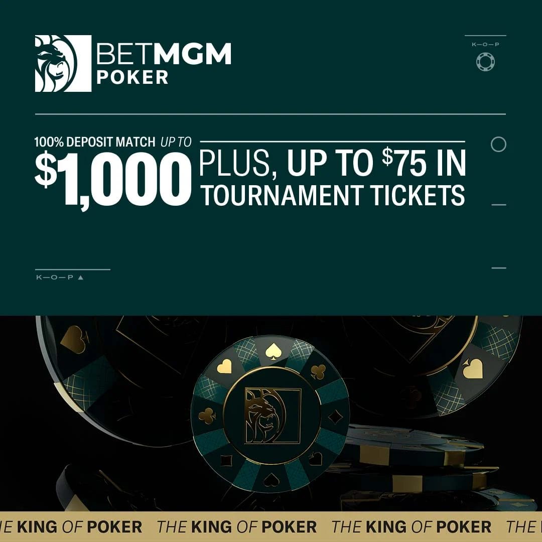 BetMGM Poker Bonus Code BETMGMPOKERBONUS NJ MI PA BetMGM Poker Bonus Code BETMGMPOKERBONUS NJ MI PA