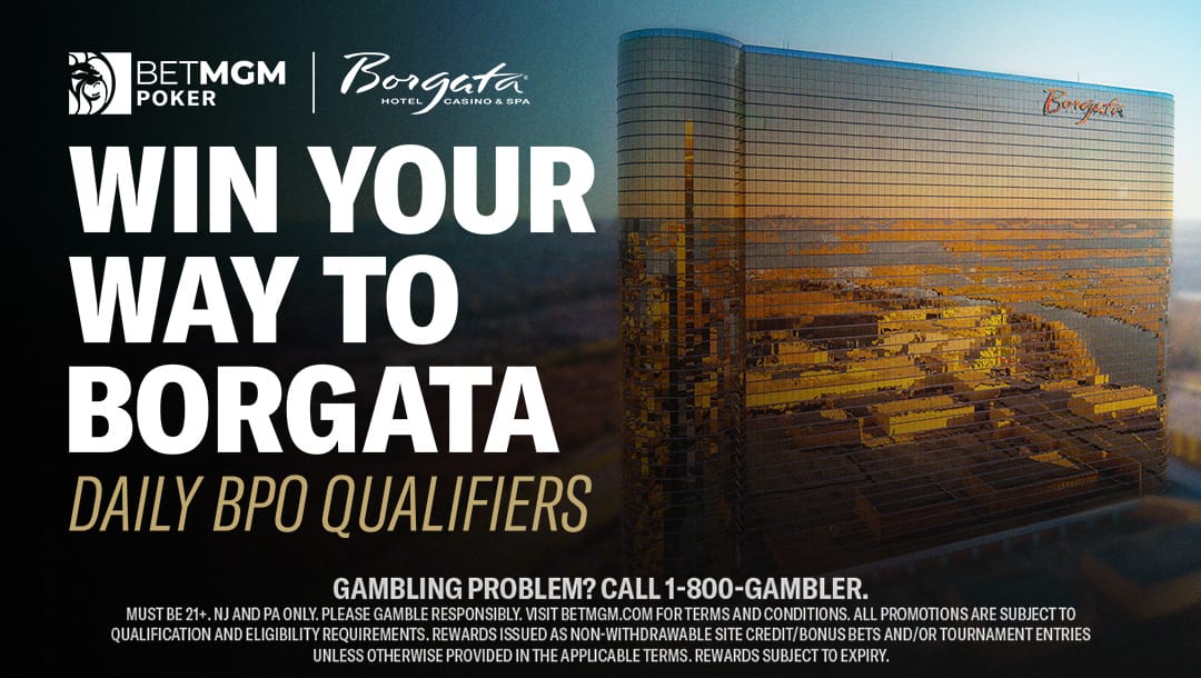 The Borgata Poker Open takes place from September 3-17 and features 63 events, four anchor events and $4,000,000 in total guaranteed payouts.