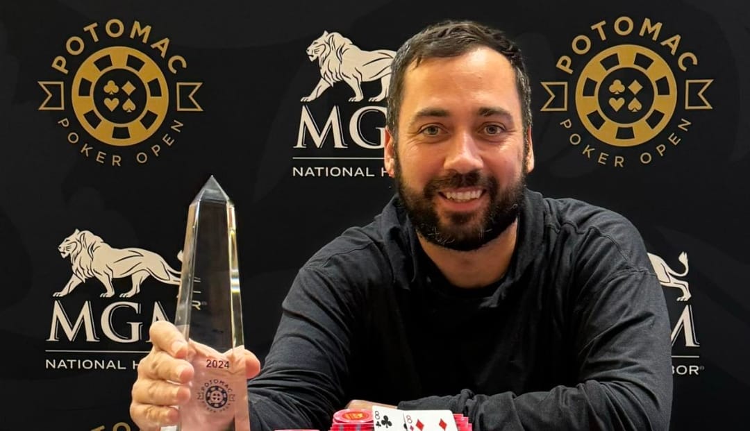 Justin Liberto wins the Potomac Poker Open.