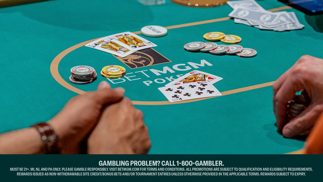 Pot Limit Omaha puts a bit of a limit on betting, and with four hole cards instead of two.