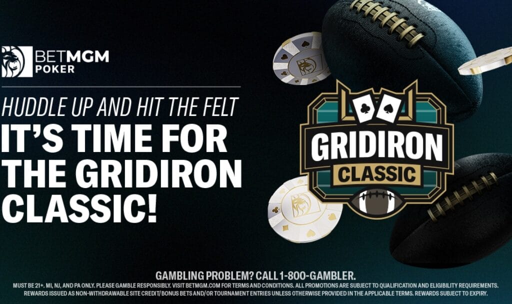 BetMGM Poker Gridiron Classic Tournament