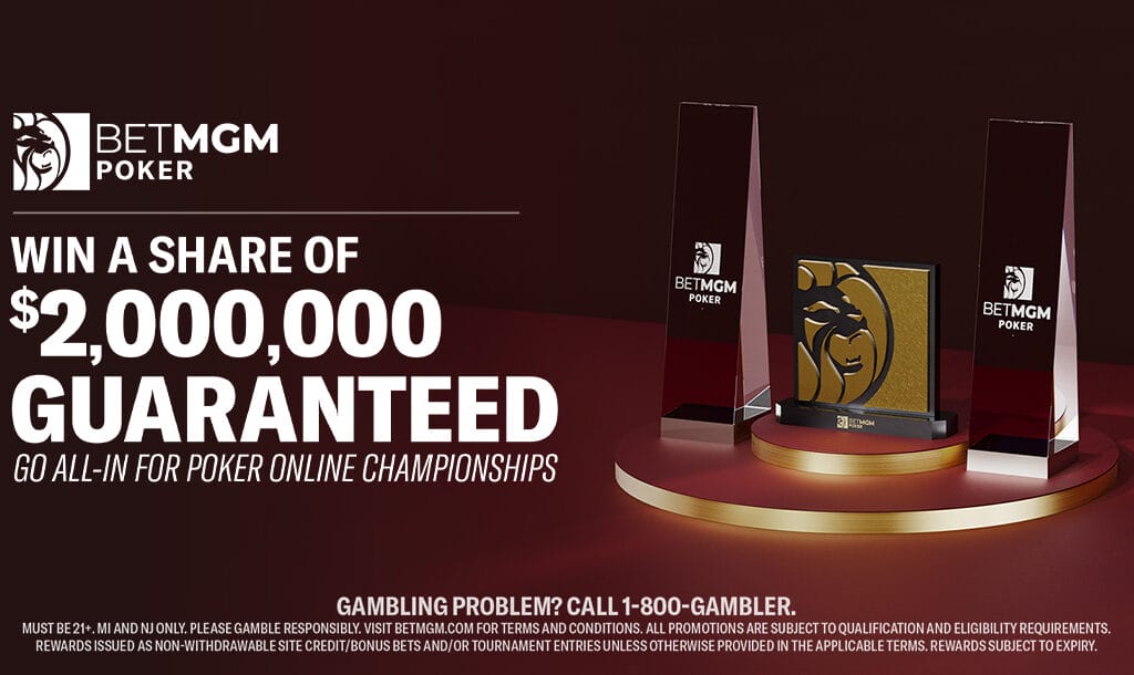 BetMGM Poker Online Championships