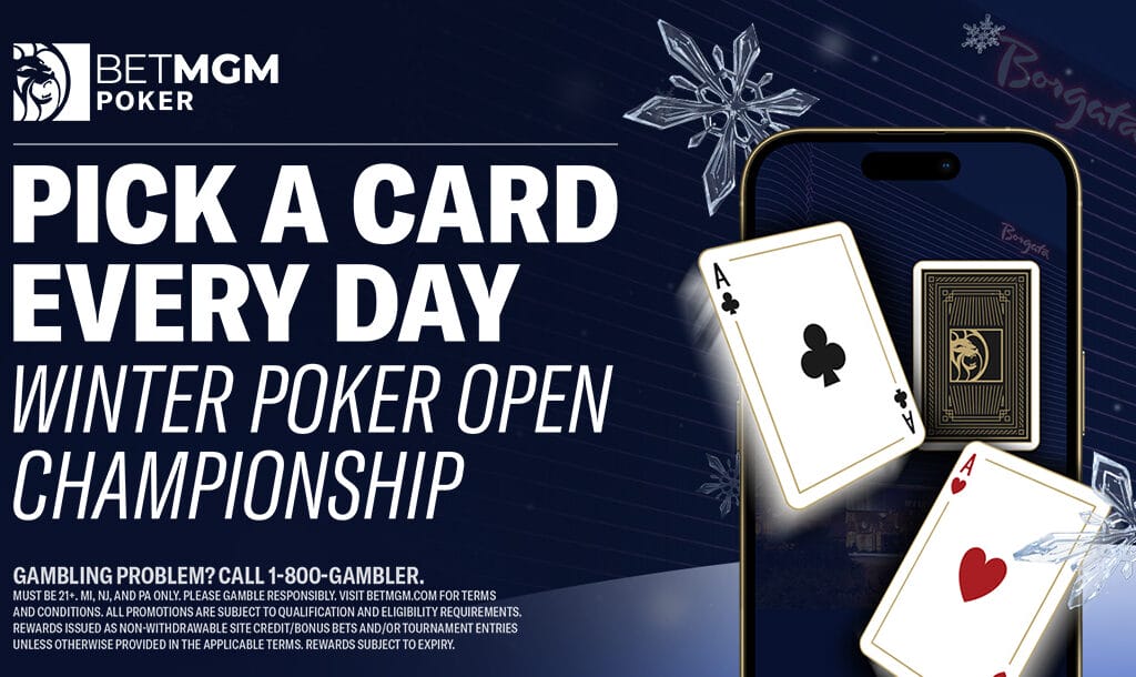 BetMGM Poker's Borgata Winter Poker Open in January 2025