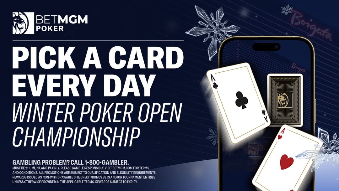 BetMGM Poker's Borgata Winter Poker Open in January 2025