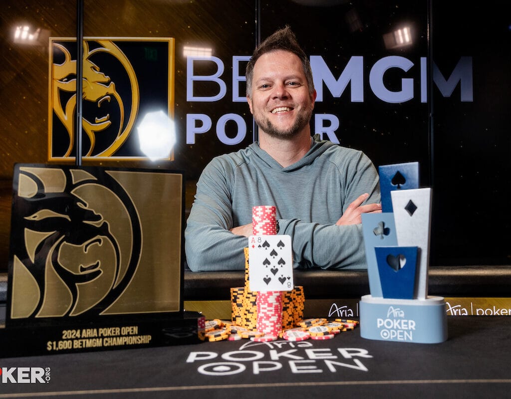 Thomas Fuller Wins the BetMGM Poker Championship at ARIA